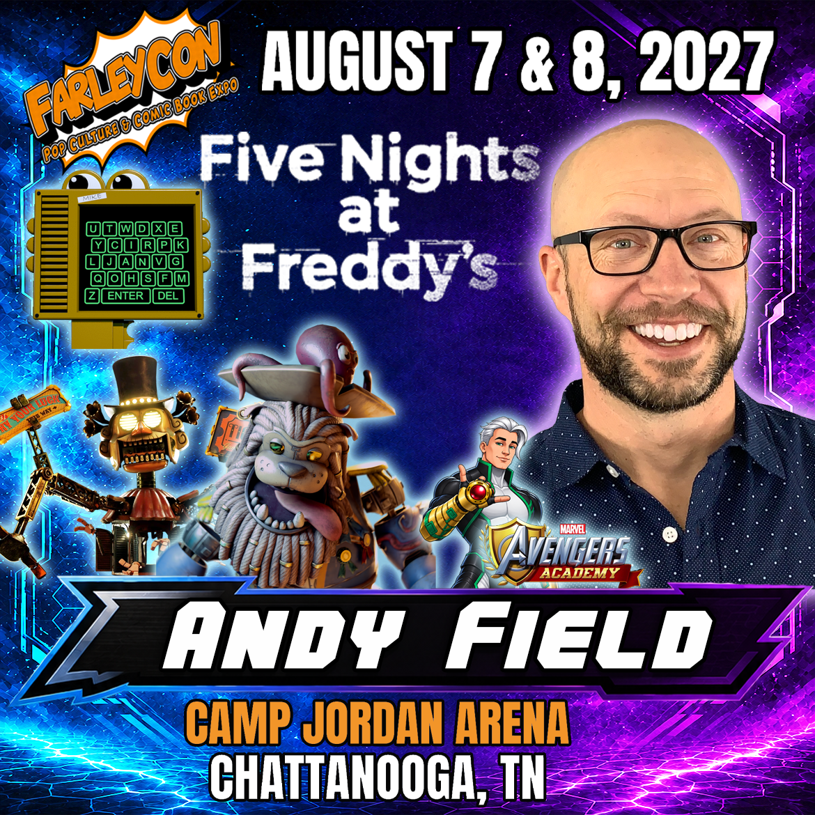 Andy Field - FarleyCon 2027 Special Guest